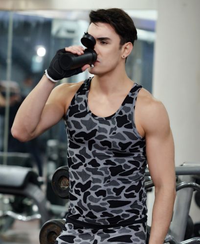 Débardeur sport pour homme en nylon - Ref 2024080