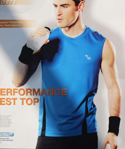 Débardeur sport pour homme CRIVIT en polyester - Ref 2024231