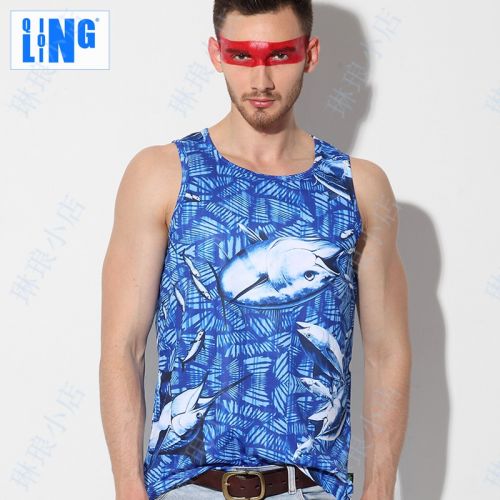 Débardeur sport pour homme en polyester - Ref 2024367