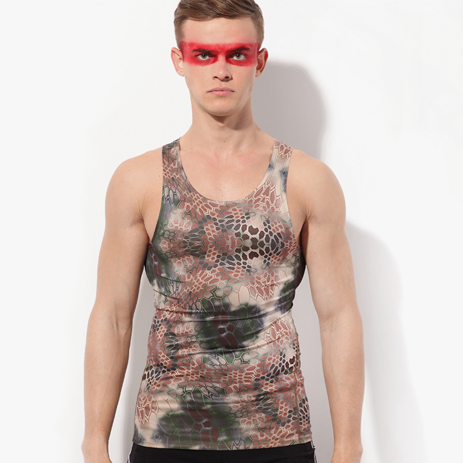 Débardeur sport pour homme en polyester - Ref 2024651