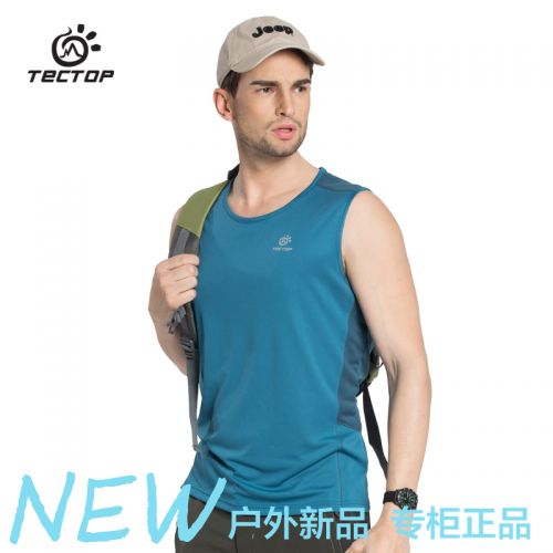 Débardeur sport pour homme TECTOP en polyester - Ref 2025120