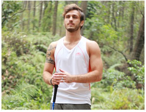 Débardeur sport pour homme TOPSKY en nylon - Ref 2025833