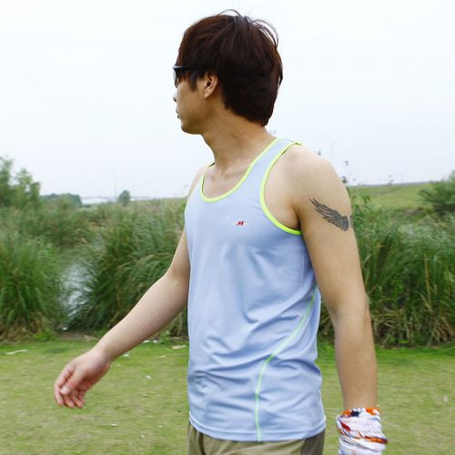 Débardeur sport pour homme TOUGHMAN en polyester - Ref 2026201