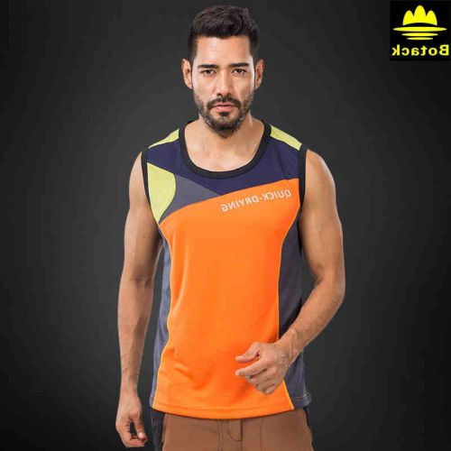 Débardeur sport pour homme BOTACK en polyester - Ref 2026206