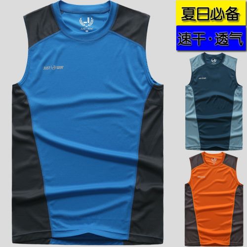 Débardeur sport pour homme JUST WIN en polyester - Ref 2026312
