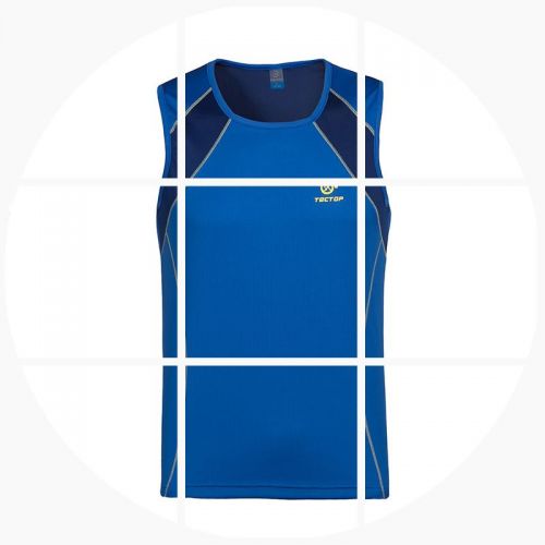 Débardeur sport pour homme TECTOP en polyester - Ref 2026336