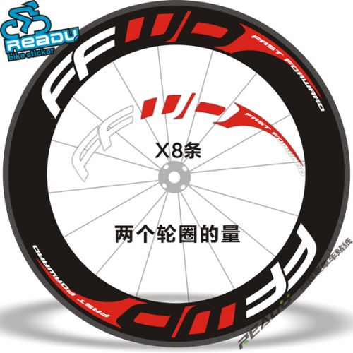 Déco pour vélo READU en le film importé - Ref 2281912