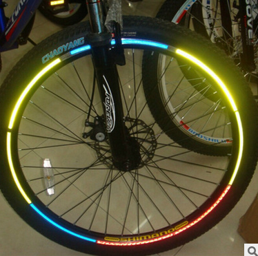 Déco pour vélo en Matériau réfléchissant - Ref 2284983