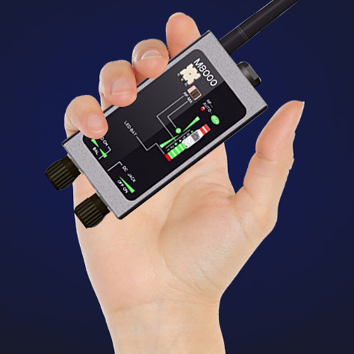 Détecteur professionnel de signal sans fil : GPS caméra et micro - Ref 3431101