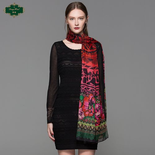 Echarpe pour Femme en Fibre de polyester - Ref 3159639