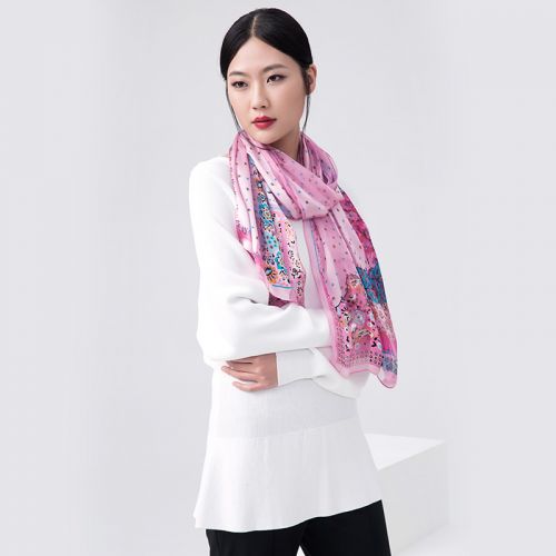 Echarpe en soie - Ref 3159959