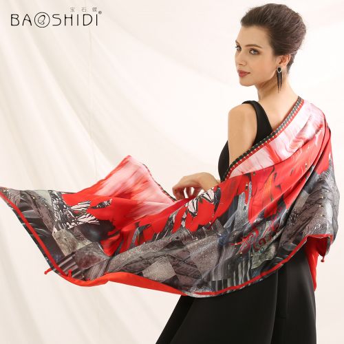 Echarpe pour Femme en soie - Ref 3160062