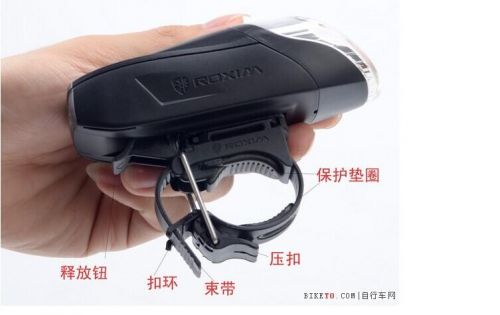 Eclairage pour vélo ROXIM - phare Ref 2400618