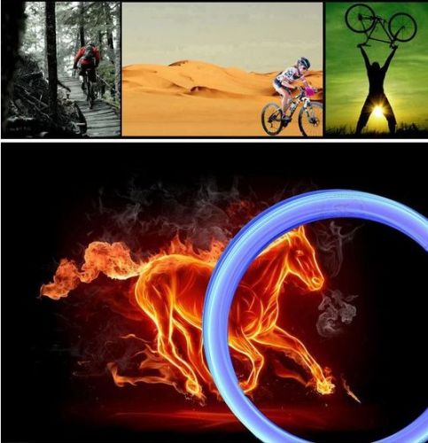 Eclairage pour vélo - feux de Valve Ref 2404002