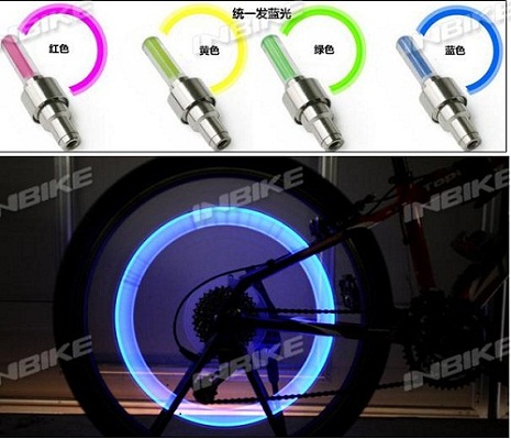 Eclairage pour vélo INBIKE - feux de Valve Ref 2404144