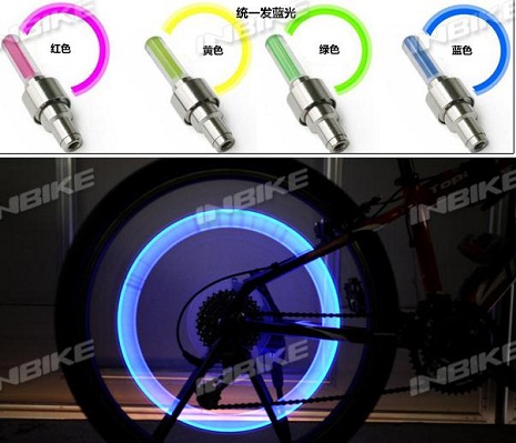 Eclairage pour vélo INBIKE - feux de Valve Ref 2404155