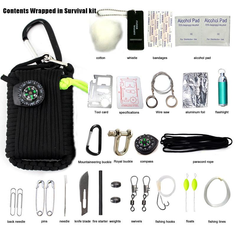 Equipement de survie Trousse secours en plein air EMAK - Ref 3392731