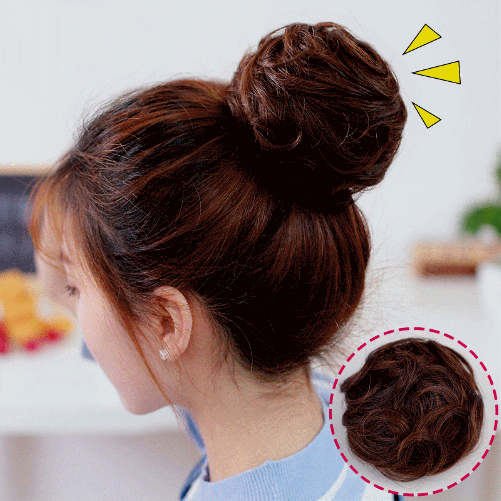 Extension cheveux - Chignon - Ref 240839