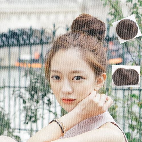 Extension cheveux - Chignon - Ref 242372