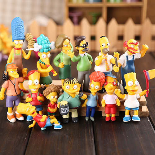 Figurine manga en PVC les Simpsons - Ref 2698282