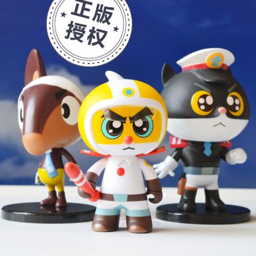 Figurine manga en PVC sergent noir - Ref 2698303