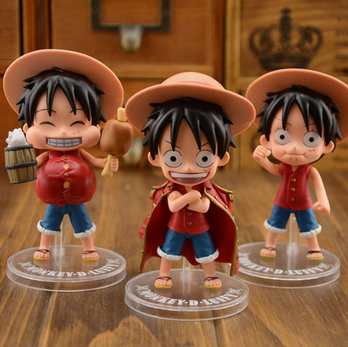 Figurine manga en PVC One Piece onepiece Luffy - Ref 2698475