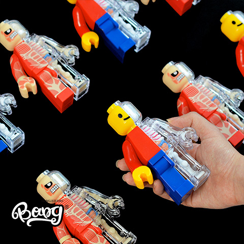 Figurine manga MIGHTY JAXX en PVC Lego - Ref 2698577