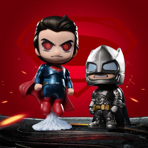 Figurine manga en PVC Superman-Batman bataille la justice Li Ming - Ref 2698703