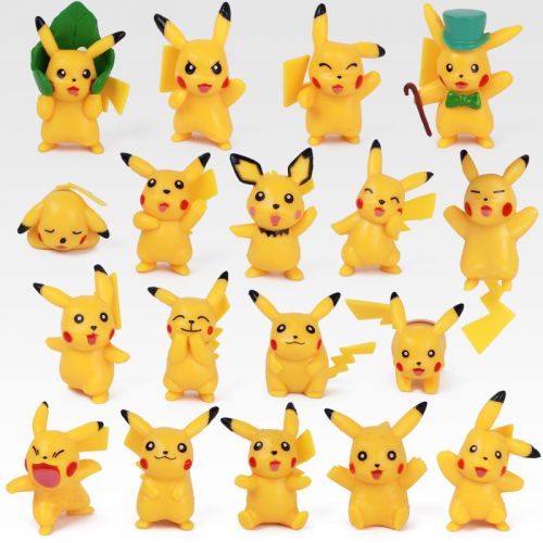 Figurine manga en PVC Pokemon serie Pikachu - Ref 2698798