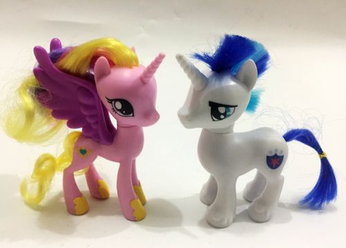 Figurine manga en plastique poney - Ref 2698853