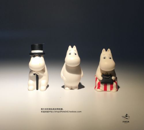 Figurine manga en PVC famille Moomin - Ref 2698885