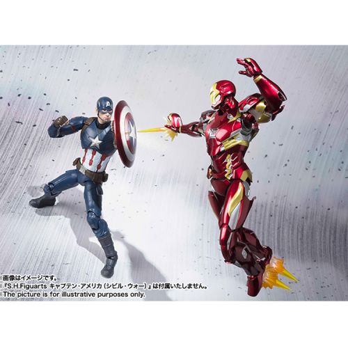 Figurine manga en PVC serie Marvel Comics Captain America - Ref 2698922
