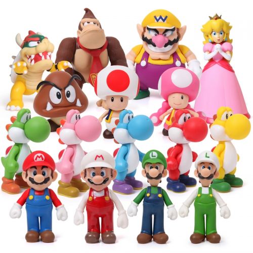 Figurine manga MYMIKKU super Mario - Ref 2698923