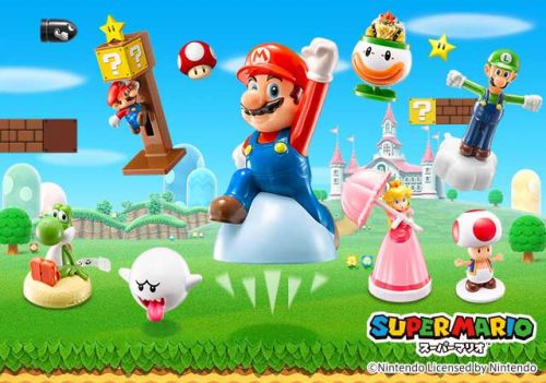 Figurine manga en plastique super Mario - Ref 2698962