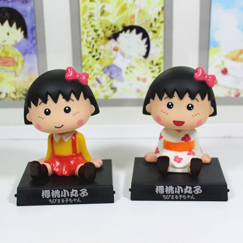 Figurine manga en VINYL Chibi Maruko enfant cerise - Ref 2699042