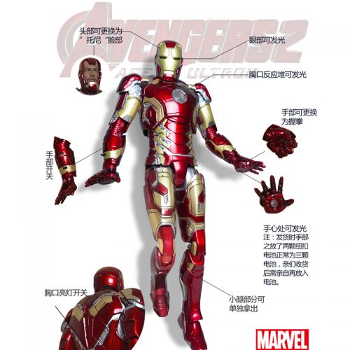 Figurine manga en PVC Iron Man - Ref 2699069