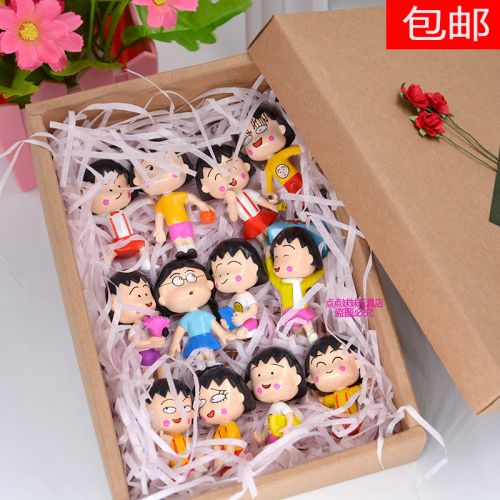 Figurine manga en PVC Chibi Maruko enfant cerise - Ref 2699108