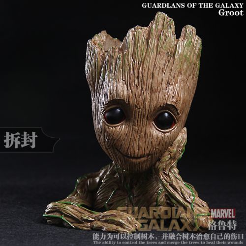 Figurine manga QT en resine serie Marvel Comics Groot - Ref 2699240