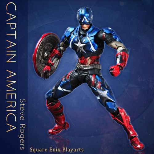 Figurine manga en PVC serie Marvel Comics Captain America - Ref 2699334