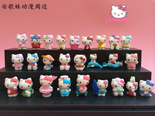 Figurine manga SANRIO en plastique hellokitty Kitty - Ref 2699960