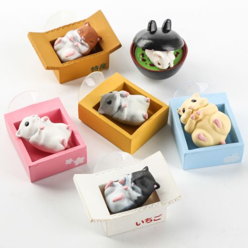 Figurine manga en PVC petit hamster - Ref 2700821