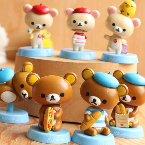 Figurine manga SAN-X en PVC Facilement supporter kuma - Ref 2700836