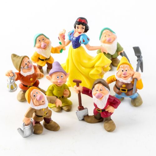 Figurine manga en PVC Blanche-Neige et les sept nains - Ref 2700865