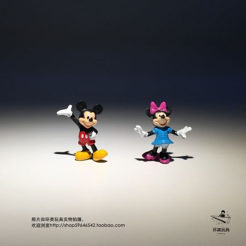 Figurine manga en PVC Mickey amp Minnie - Ref 2701581