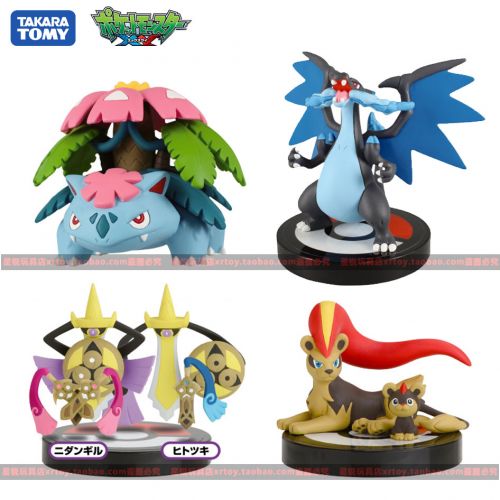 Figurine manga TAKARA TOMY en resine Pokemon serie mega Venusaur - Ref 2701624