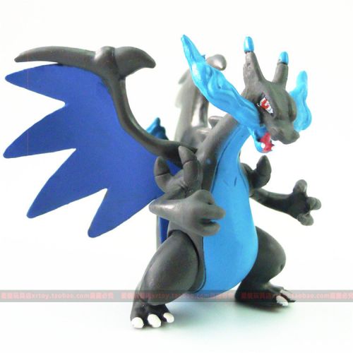 Figurine manga en plastique Pokemon serie Charizard X - Ref 2701625