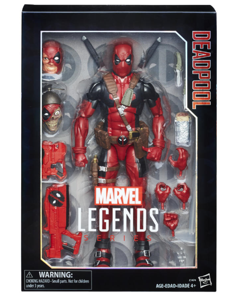 Figurine manga HASBRO en PVC serie Marvel Comics Deadpool - Ref 2701820