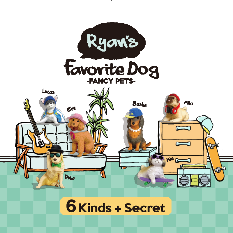Figurine manga FANCY PETS en PVC Ryan s Favorite Dog - Ref 2701904