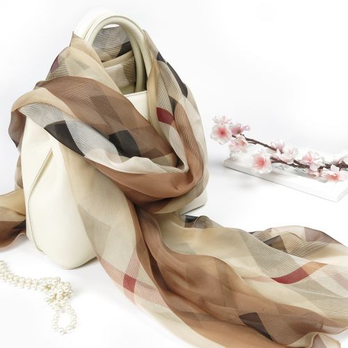 Foulard pour Femme en soie - Ref 3158027