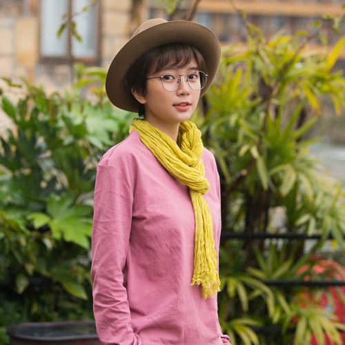 Foulard pour Femme en Chanvre - Ref 3159455
